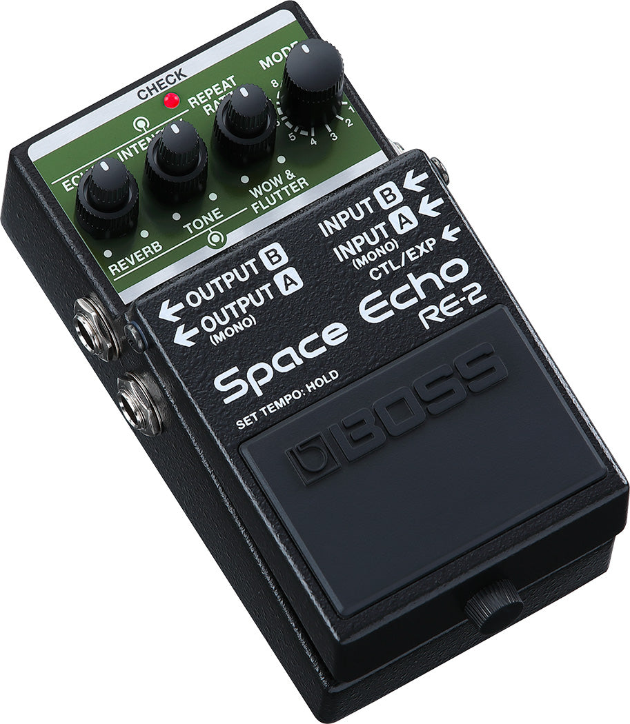 Boss RE-2 Space Echo Delay / Reverb Pedal