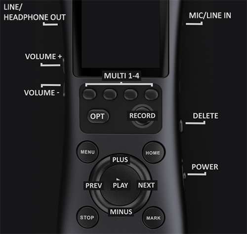 XVIVE XV1-R Portable Stereo Recorder