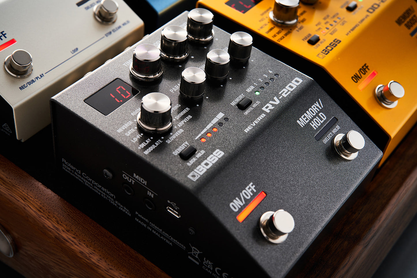 Boss RV-200 Reverb Pedal