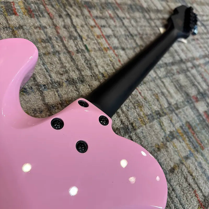 Schecter Machine Gun Kelly Signature PT - Ticket To My Downfall Pink
