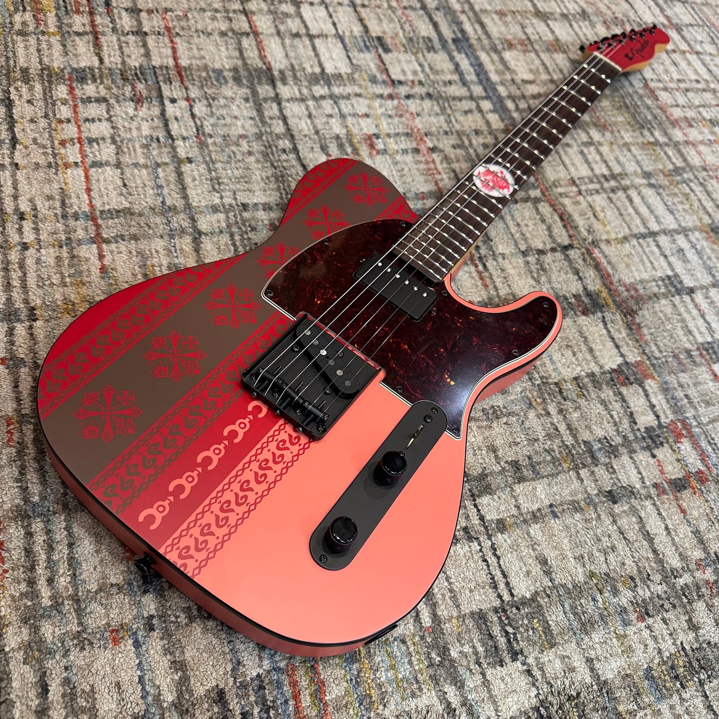 Fender Monster Hunter Rathalos Telecaster - Rathalos Red