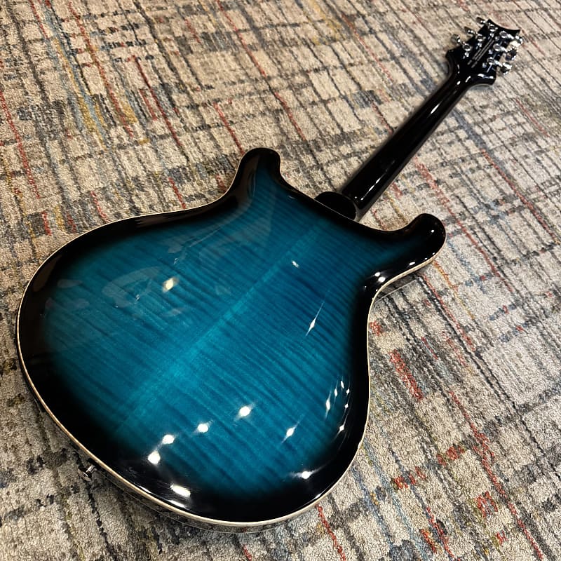 Used PRS SE Hollowbody II Piezo - Peacock Blue