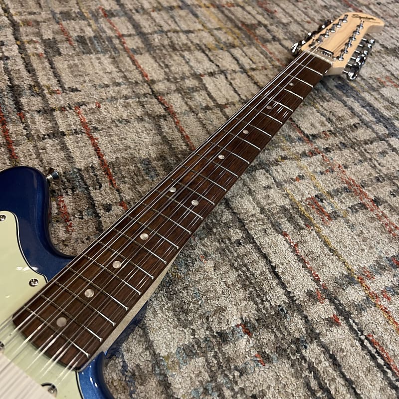 Used Squier Paranormal Jazzmaster XII - Lake Placid Blue