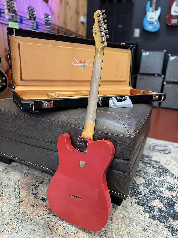 Fender Custom Shop 1963 Telecaster Relic - Fiesta Red