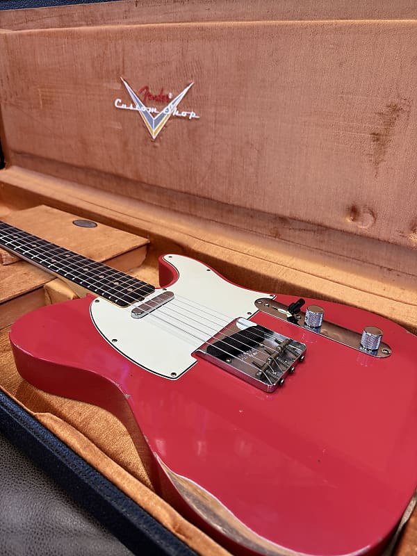 Fender Custom Shop 1963 Telecaster Relic - Fiesta Red