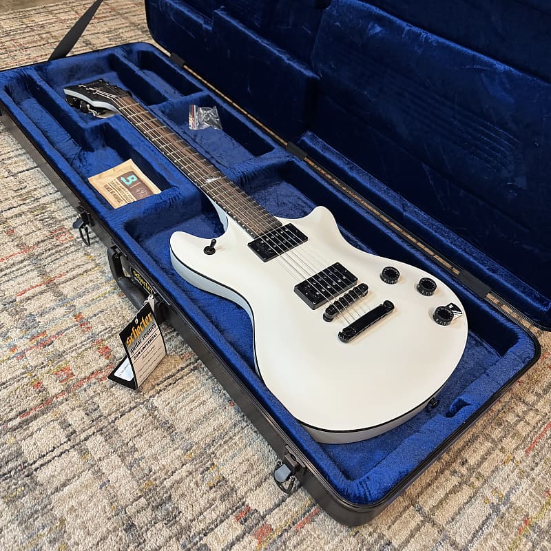 USED Schecter Jerry Horton Signature Tempest - Satin White