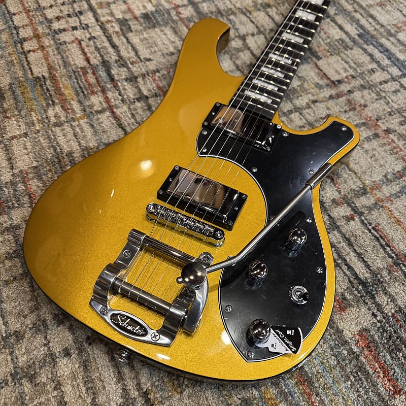 Schecter Stargazer 6 Vibrato - Metallic Gold