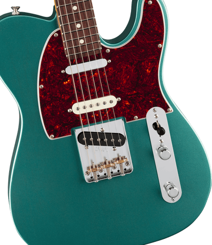 Fender American Professional Classic Hotshot Telecaster w/ Deluxe Gig Bag - Faded Sherwood Green Metallic