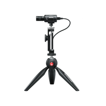 MV88+ Video Kit Stereo Condenser Microphone w/ Tripod and Phone Mounts