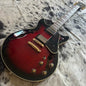 USED Ibanez AM93-TRS Artcore with BurstBuckers W/Case - Transparent Red Sunburst