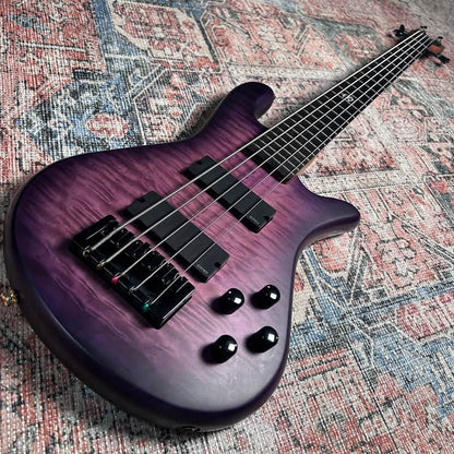 USED Spector NS Pulse II 5 Ultra Violet Matte w/ Gigbag