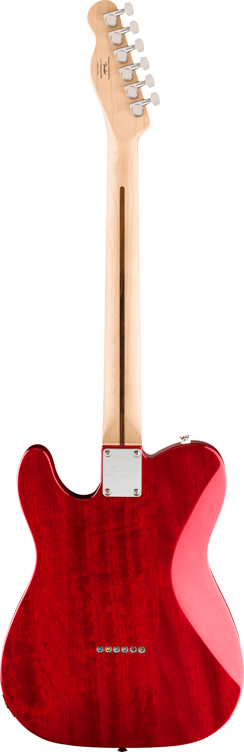 Squier Affinity Telecaster FMT SH - Crimson Red Transparent