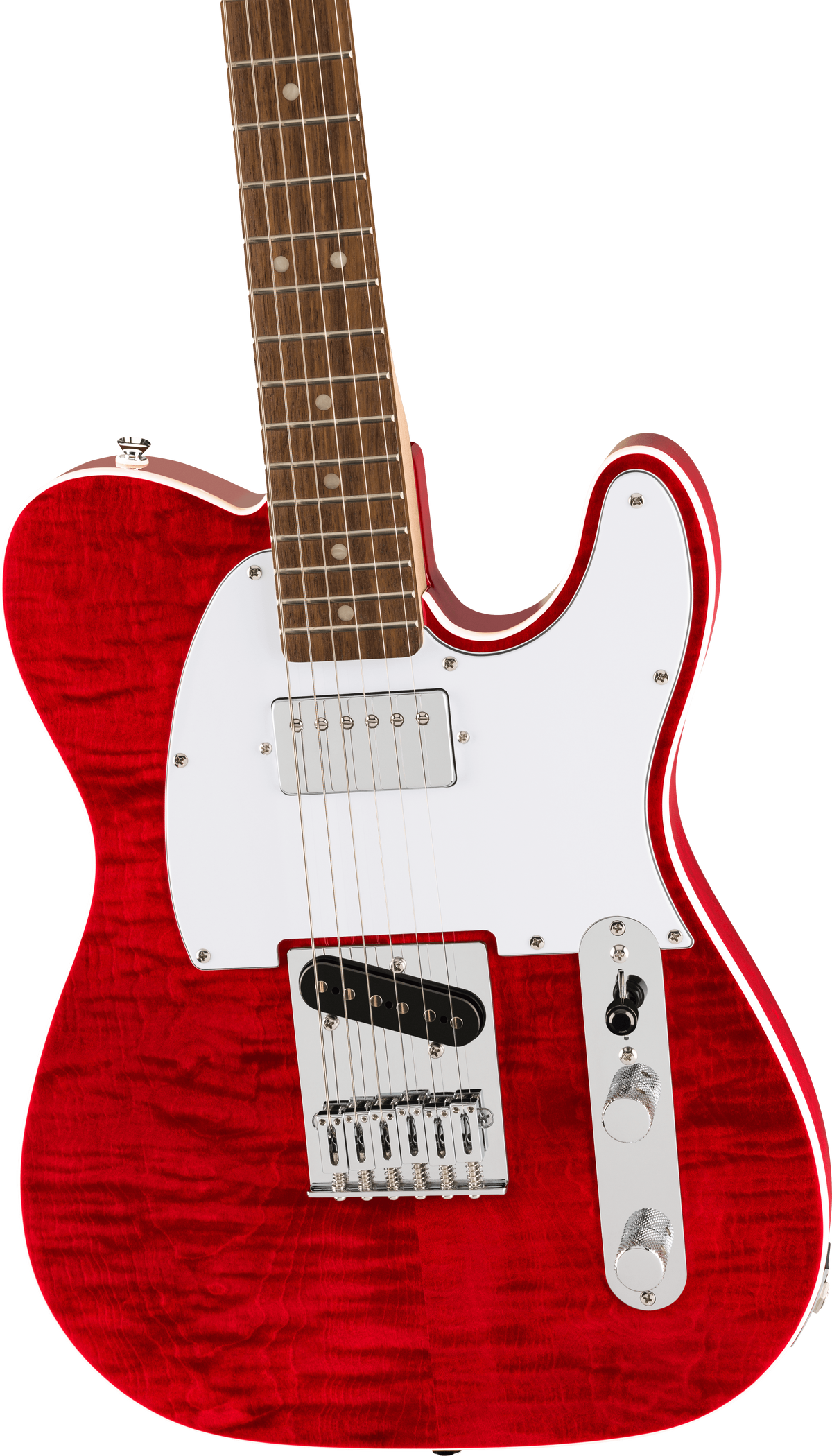 Squier Affinity Telecaster FMT SH - Crimson Red Transparent