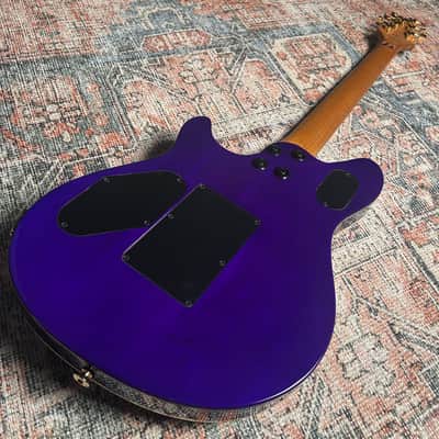 USED EVH Wolfgang WG Special QM with Maple Neck, W/Case - Purple Burst
