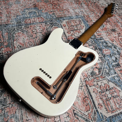 Fender John Osborne Signature Telecaster w/ Case - Olympic White Road Worn