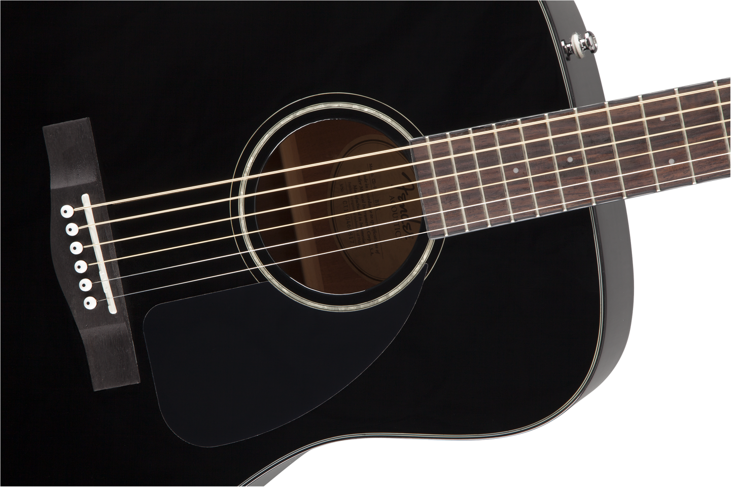 Fender CD-60 V3 Dreadnought w/ Case - Black