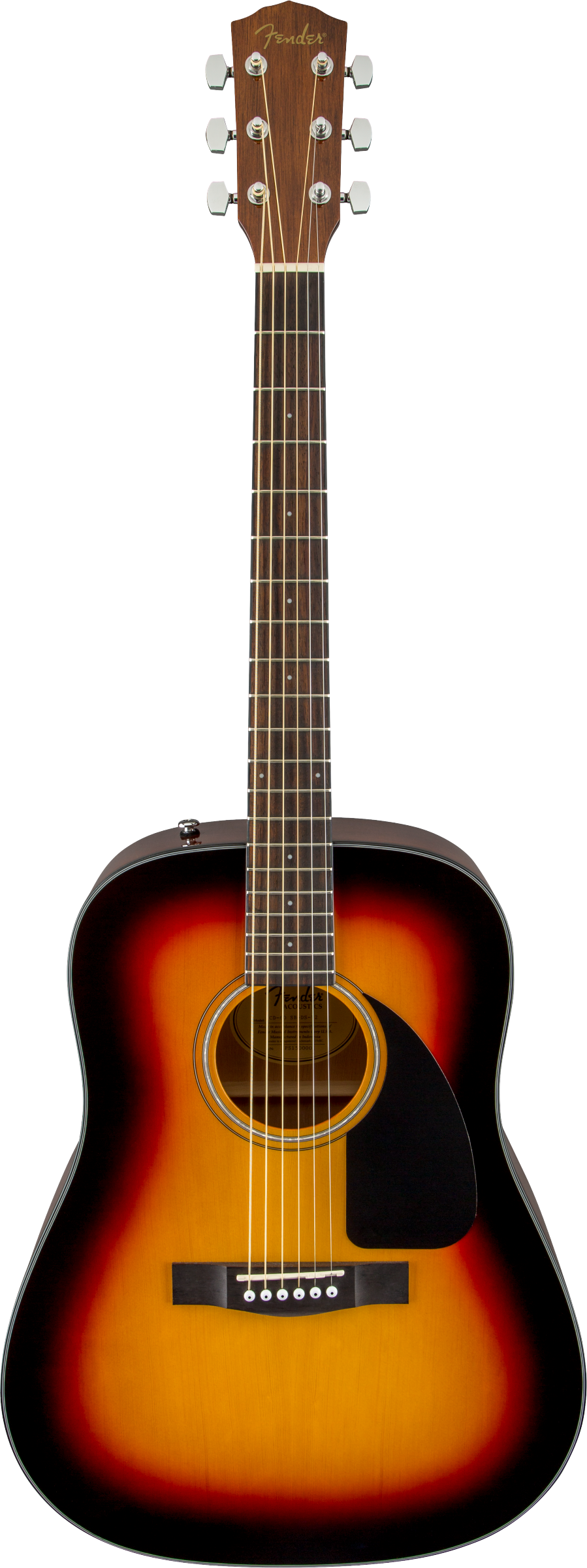Fender CD-60 V3 Dreadnought Acoustic w/ Case - Sunburst