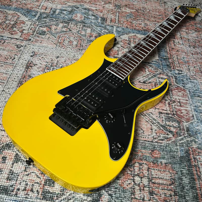 USED Ibanez RG450EXB Standard Electric Guitar - Yellow