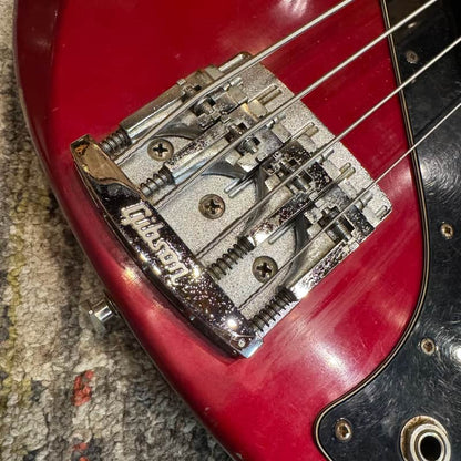 USED Vintage 1982 Gibson Victory Standard Bass - Candy Apple Red