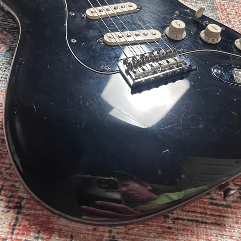 USED 2002 Fender Standard Stratocaster w/ Case - Black