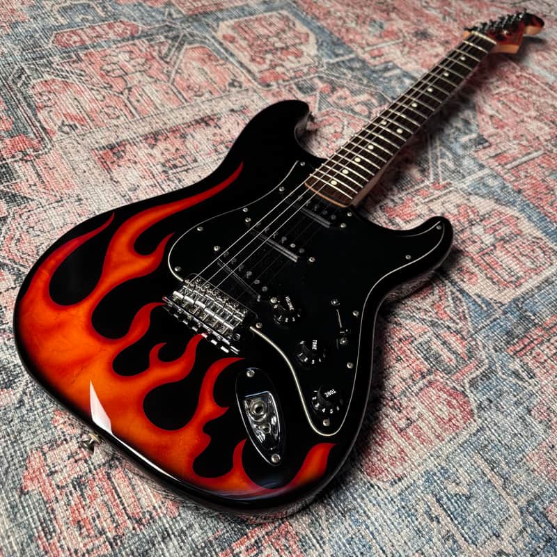 USED Fender 2003 FSR Standard Stratocaster - Hot Rod Flame