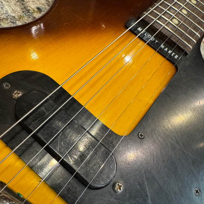 USED Vintage 1960 Gibson Melody Maker w/ Original Case - Sunburst