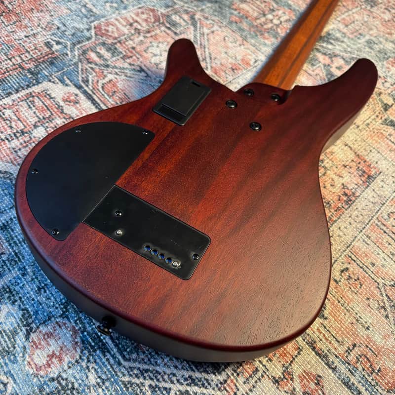 Ibanez SRH500F-NNF Bass Workshop Fretless Soundgear - Natural Browned Burst Flat