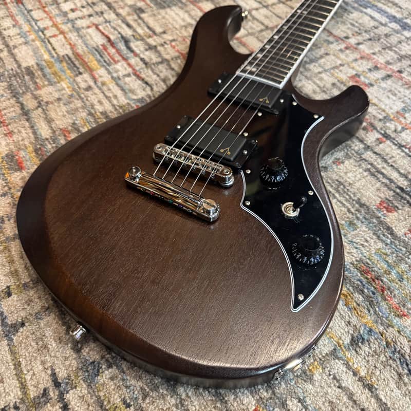 USED Gibson Victory 2024 w/ Upgraded Pickups and Case - Dark Walnut Satin
