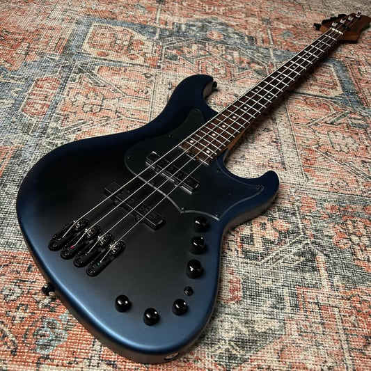 Ibanez Mode MDM1000 4 String Electric Bass w/ Gig Bag - Midnight Arctic Ocean Matte