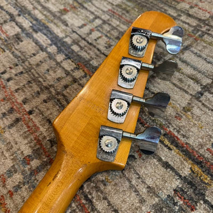USED Vintage 1982 Gibson Victory Standard Bass - Candy Apple Red