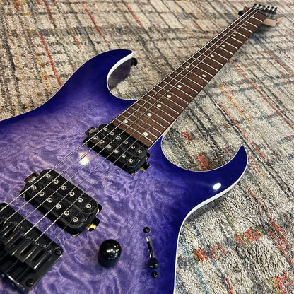 Ibanez RG421QM-CBB Standard - Cerulean Blue Burst