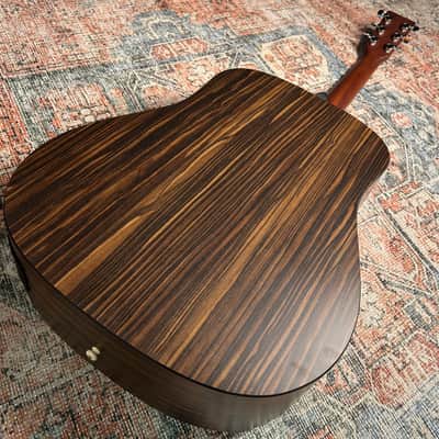 USED Martin D-X2AE Macassar w/ Gig Bag - Natural