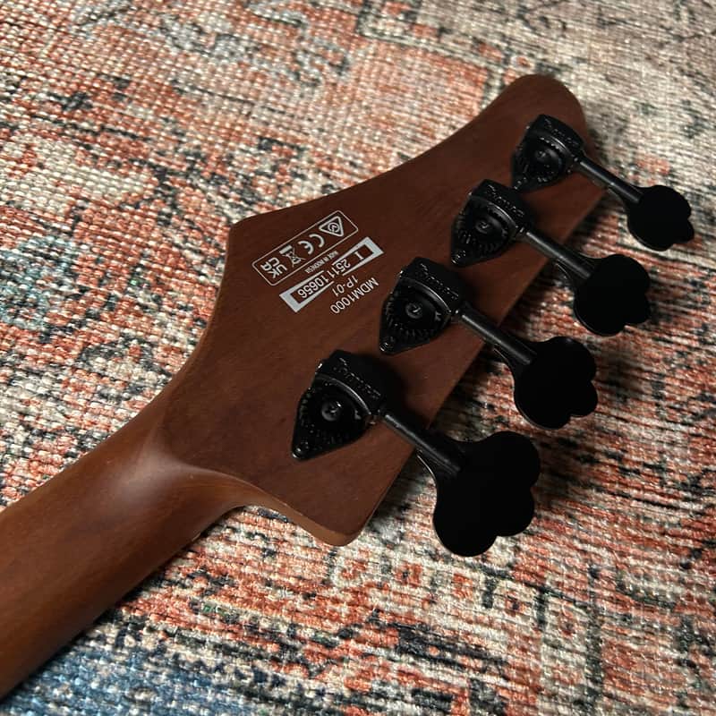 Ibanez Mode MDM1000 4 String Electric Bass w/ Gig Bag - Midnight Arctic Ocean Matte