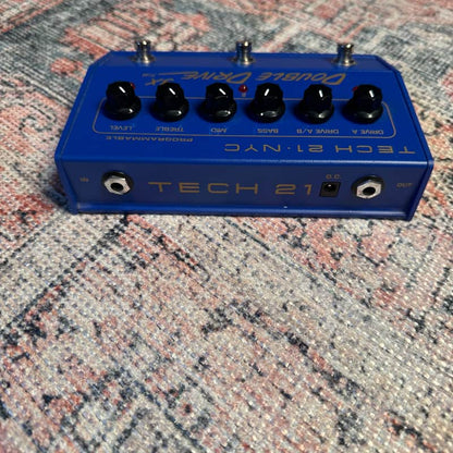 Tech 21 Double Drive 3X Analog Distortion Pedal – Blue (2006–2013) | B-Stock