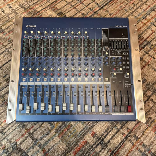 USED Yamaha MG16/6FX 16-Channel Analog Mixer w/ Rack Kit