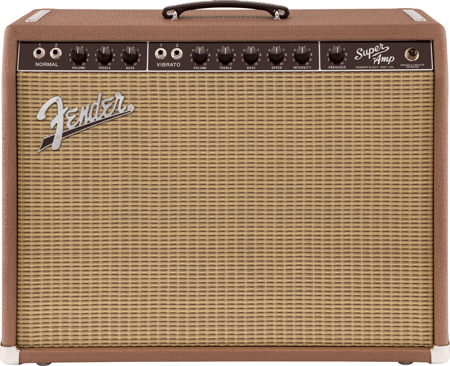 Fender '62 Super Amp 40W 2x10" - Brown