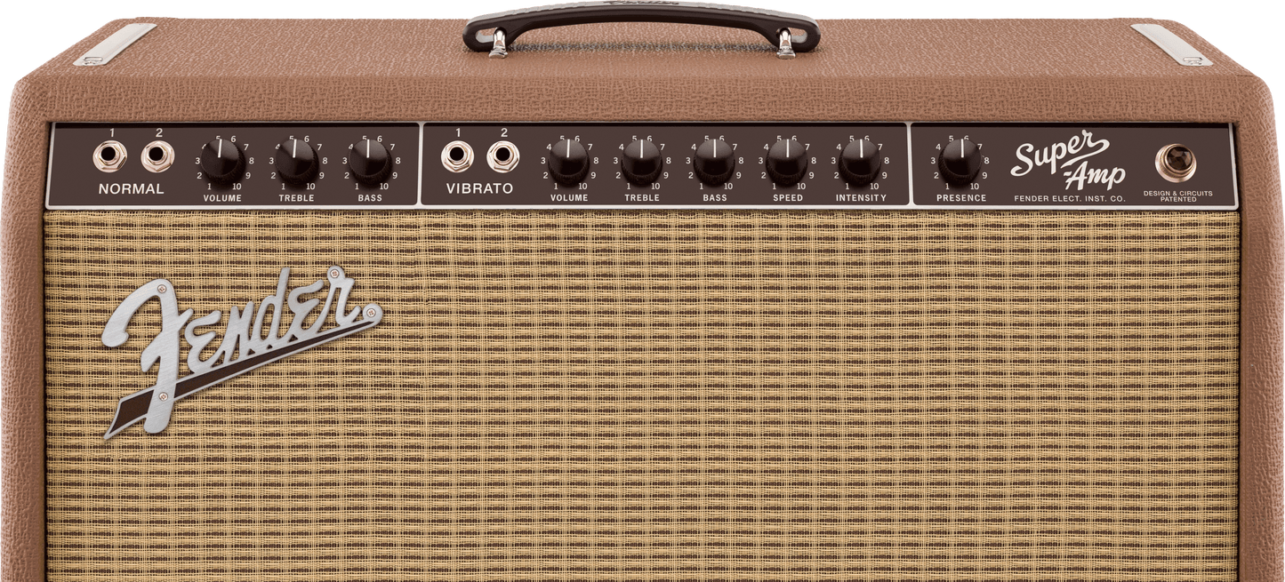 Fender '62 Super Amp 40W 2x10" - Brown