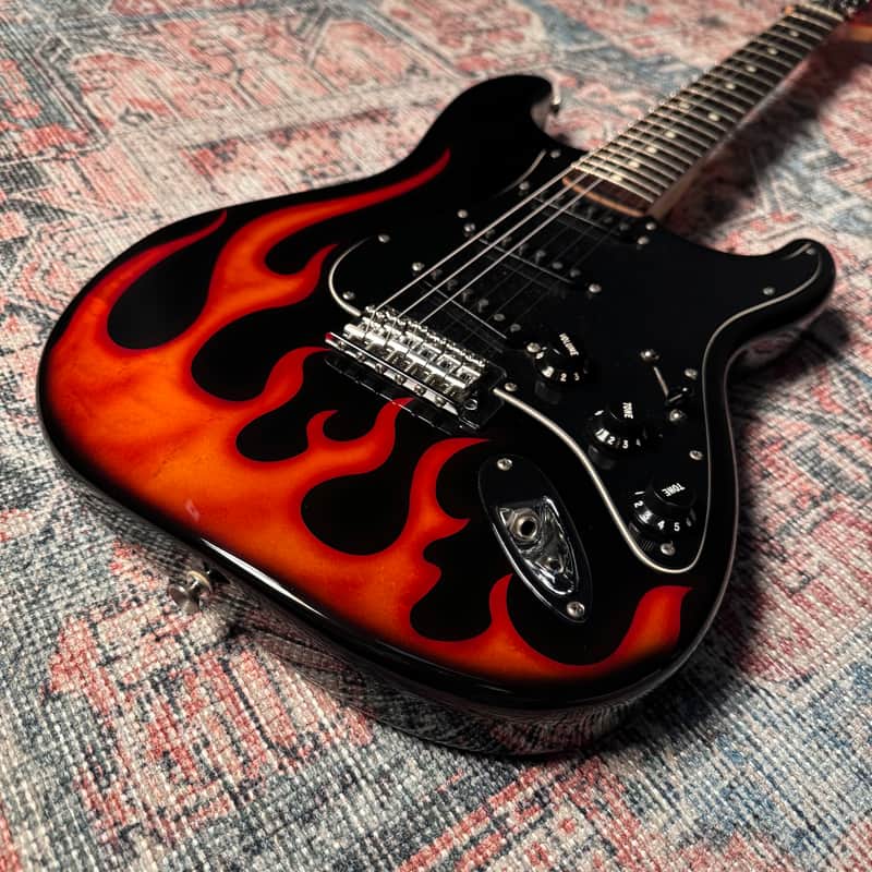 USED Fender 2003 FSR Standard Stratocaster - Hot Rod Flame
