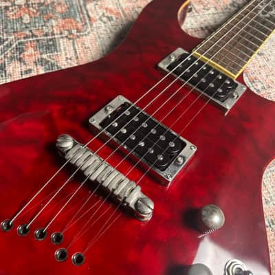 USED Ibanez SZ520QM-BB Standard 2004 - 2005 - Blackberry W/Case