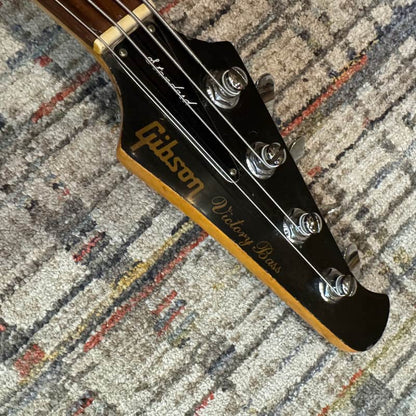USED Vintage 1982 Gibson Victory Standard Bass - Candy Apple Red