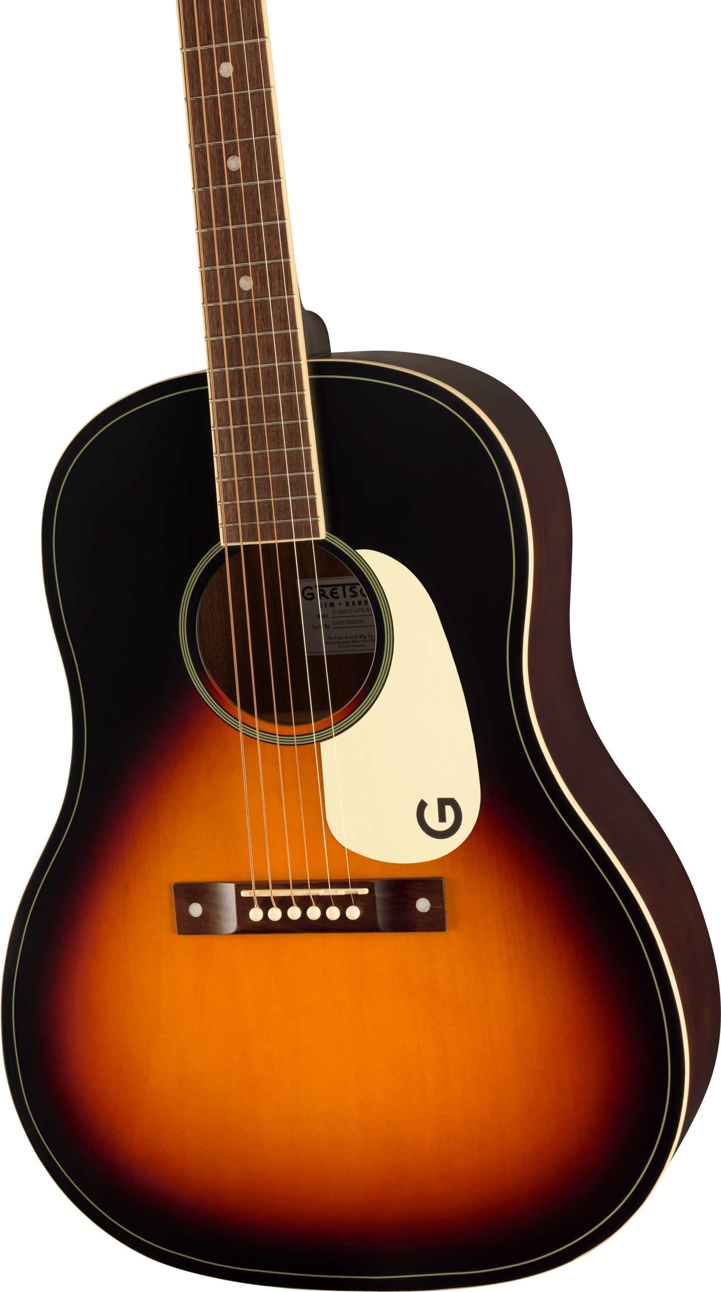 Gretsch Jim Dandy Dreadnought Acoustic Guitar - Rex Burst