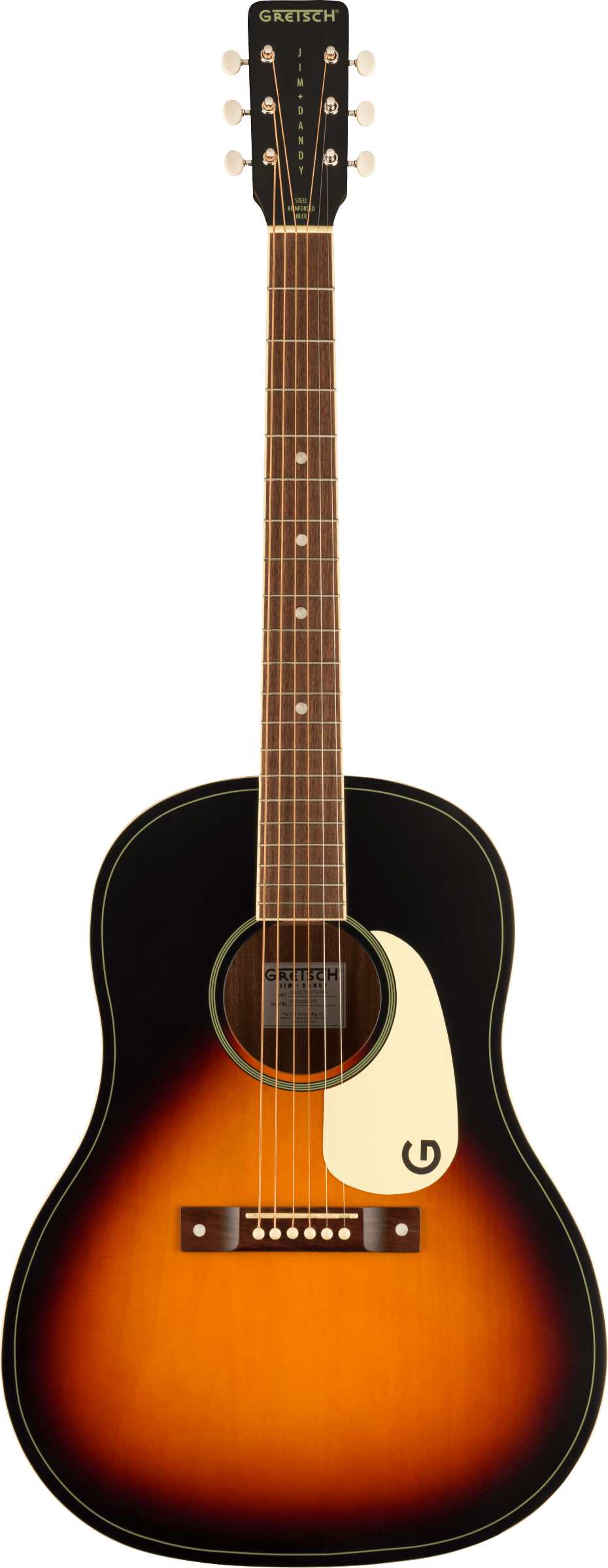 Gretsch Jim Dandy Dreadnought Acoustic Guitar - Rex Burst