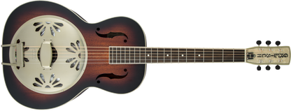 Gretsch G9241 Round Neck Alligator Biscuit Resonator w/pickup - 2-Color Sunburst