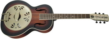 Gretsch G9241 Round Neck Alligator Biscuit Resonator w/pickup - 2-Color Sunburst