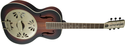 Gretsch G9241 Round Neck Alligator Biscuit Resonator w/pickup - 2-Color Sunburst