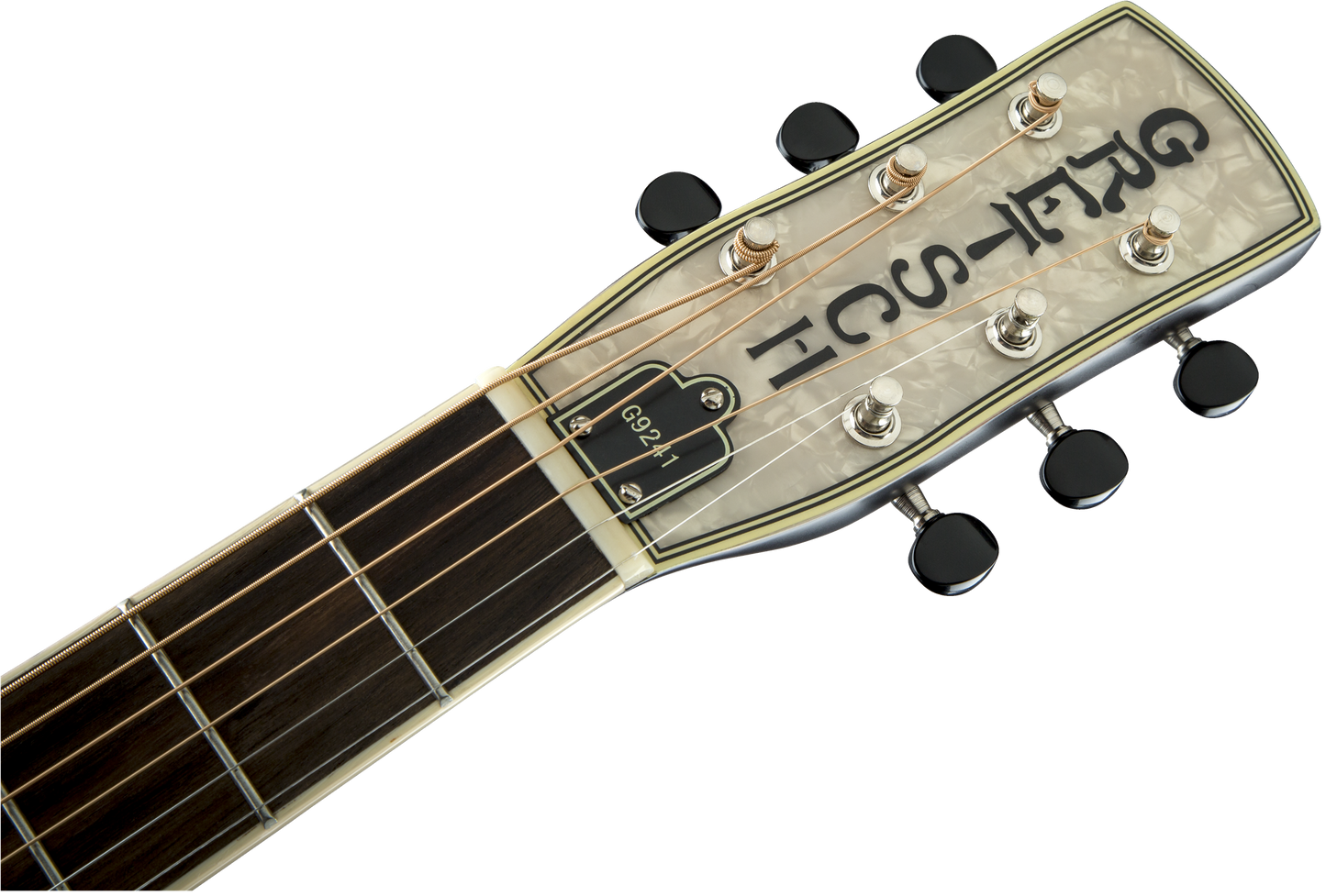 Gretsch G9241 Round Neck Alligator Biscuit Resonator w/pickup - 2-Color Sunburst