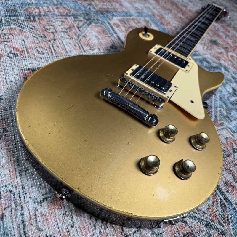 USED Ibanez 2351 Single Cut Electric Guitar w/ Case - Gold Top