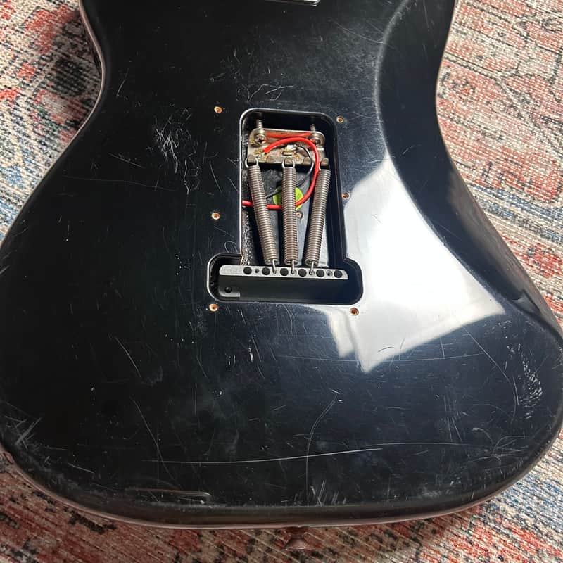 USED 2002 Fender Standard Stratocaster w/ Case - Black