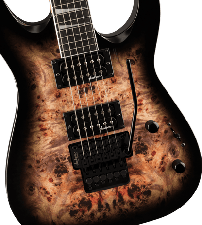 Jackson Dinky JS32 DKAP - Transparent Black Burst
