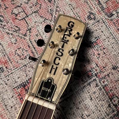 USED Gretsch G9241 Round Neck Alligator Biscuit Resonator w/pickup